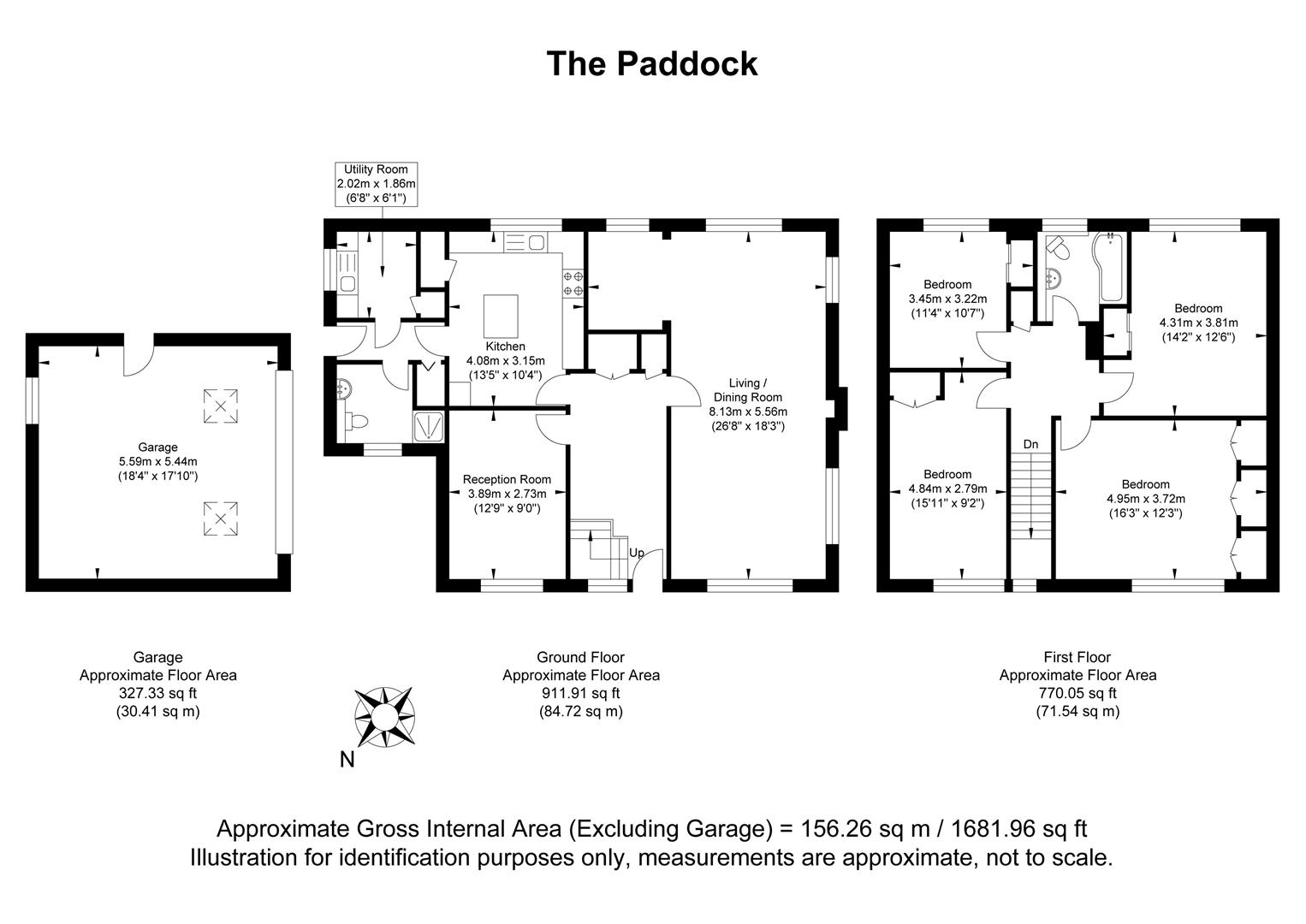 8, The Paddocks, Lewes floorplan