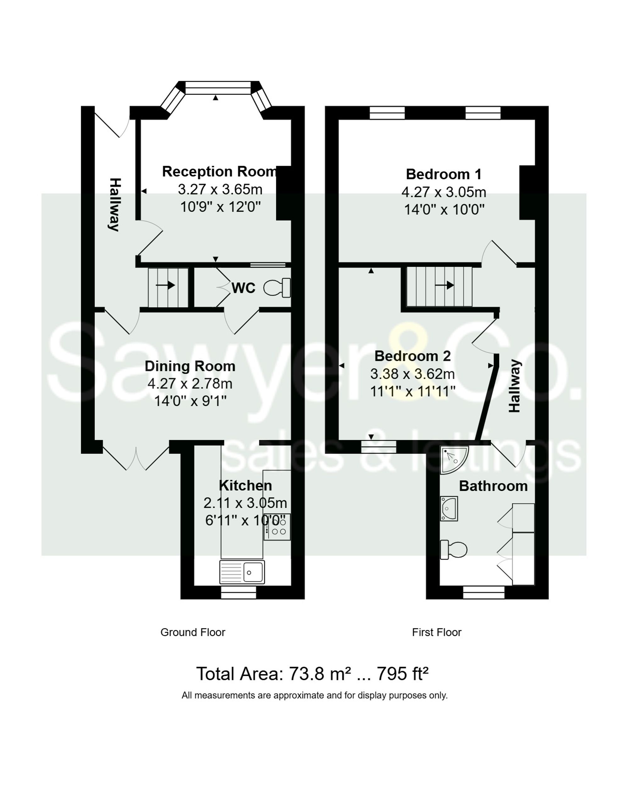 3 St. Peters Road, Brighton floorplan