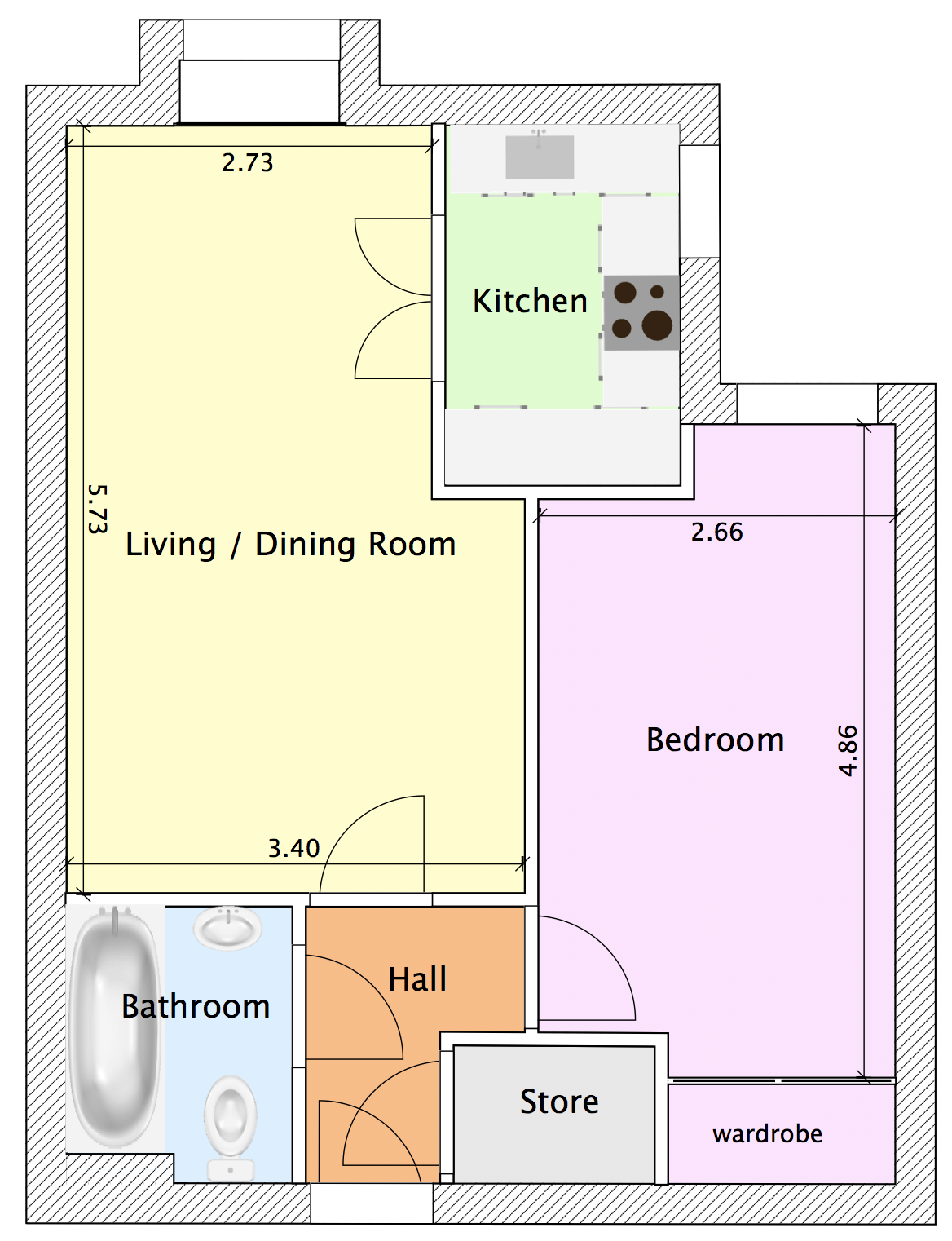 1 Bedrooms Flat for sale in Swan Court, Banbury Road, Stratford Upon Avon CV37