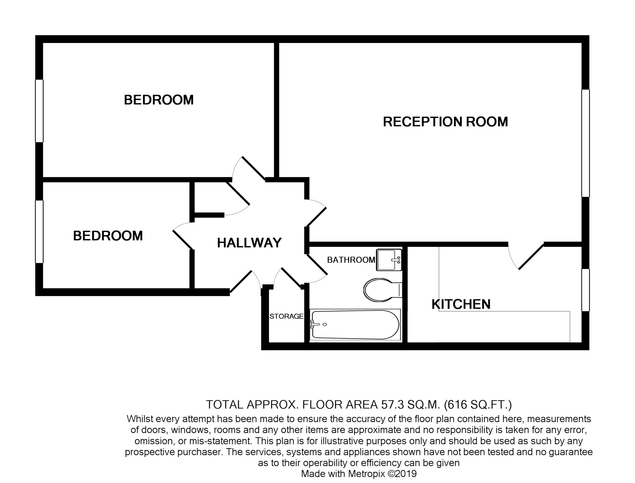 2 Bedrooms Flat to rent in 121 Southbridge Road, Croydon CR0