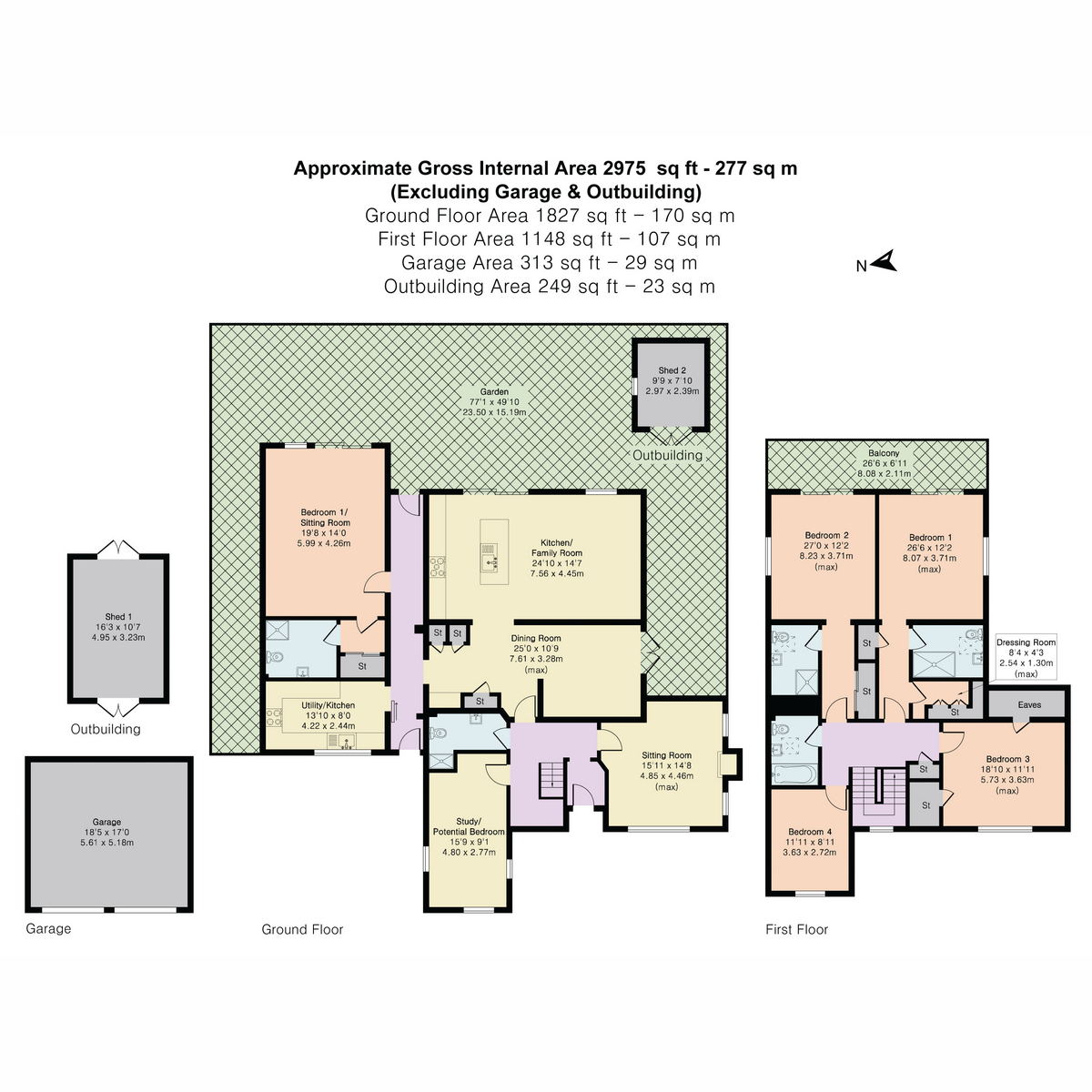 Bruce, Winter Lane, West Hanney floorplan