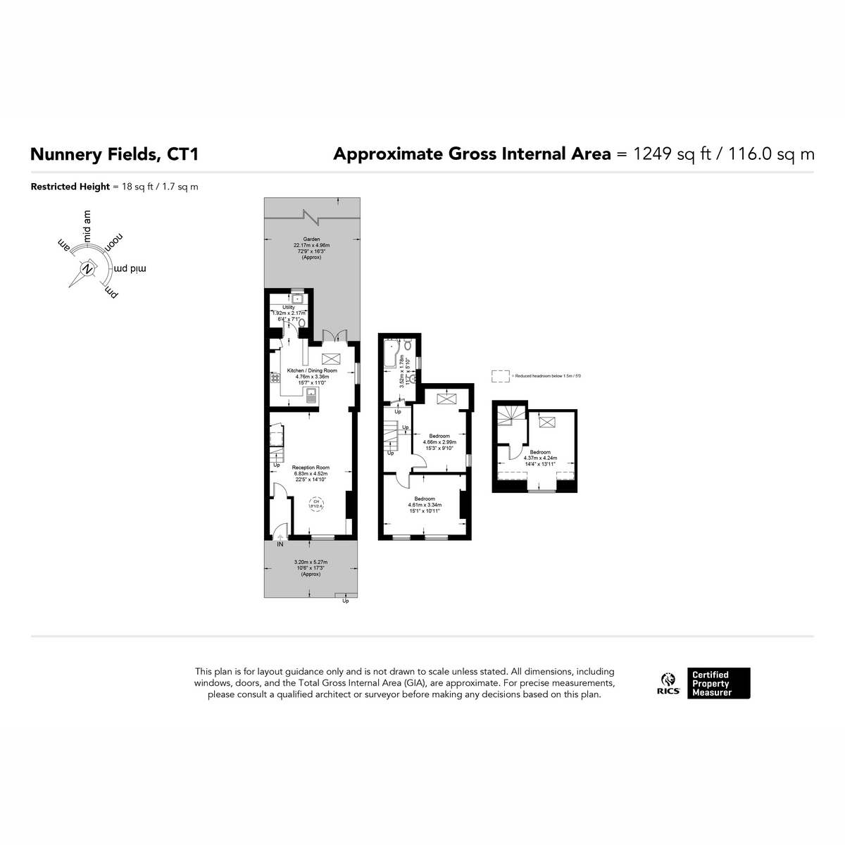 Nunnery Fields, Canterbury floorplan