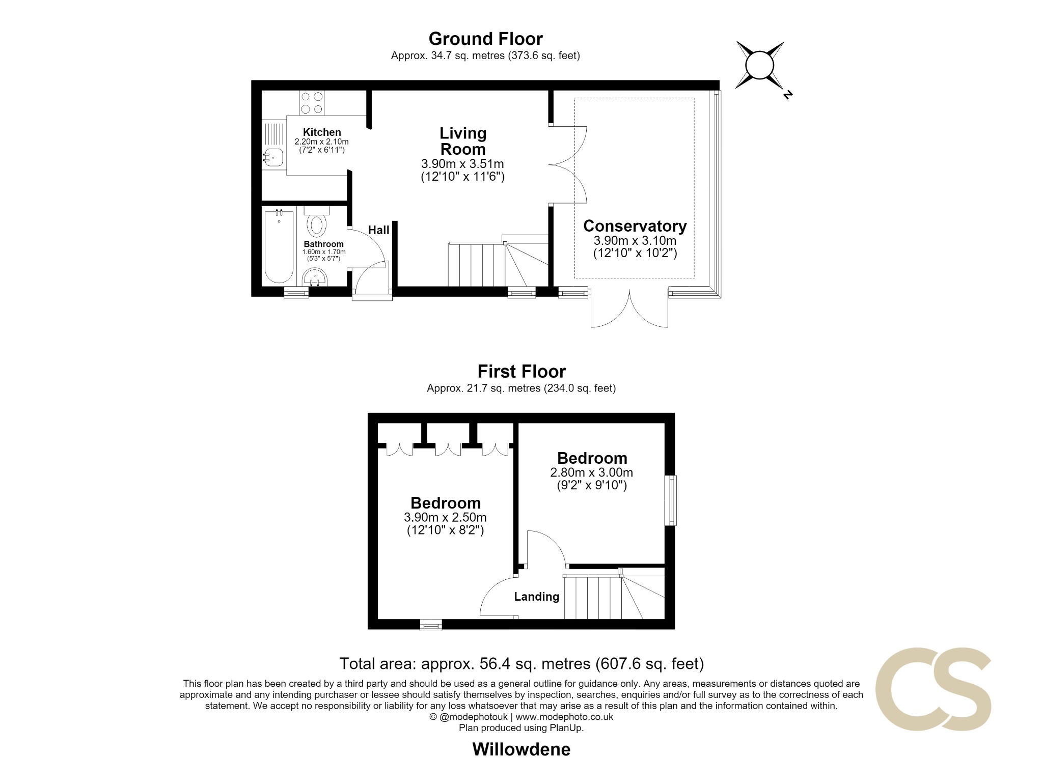 20, Willowdene, Hertfordshire floorplan