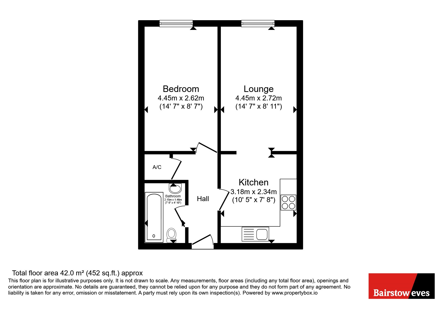 Apartment 12, Newhall Place,, High Green Court, Cannock floorplan