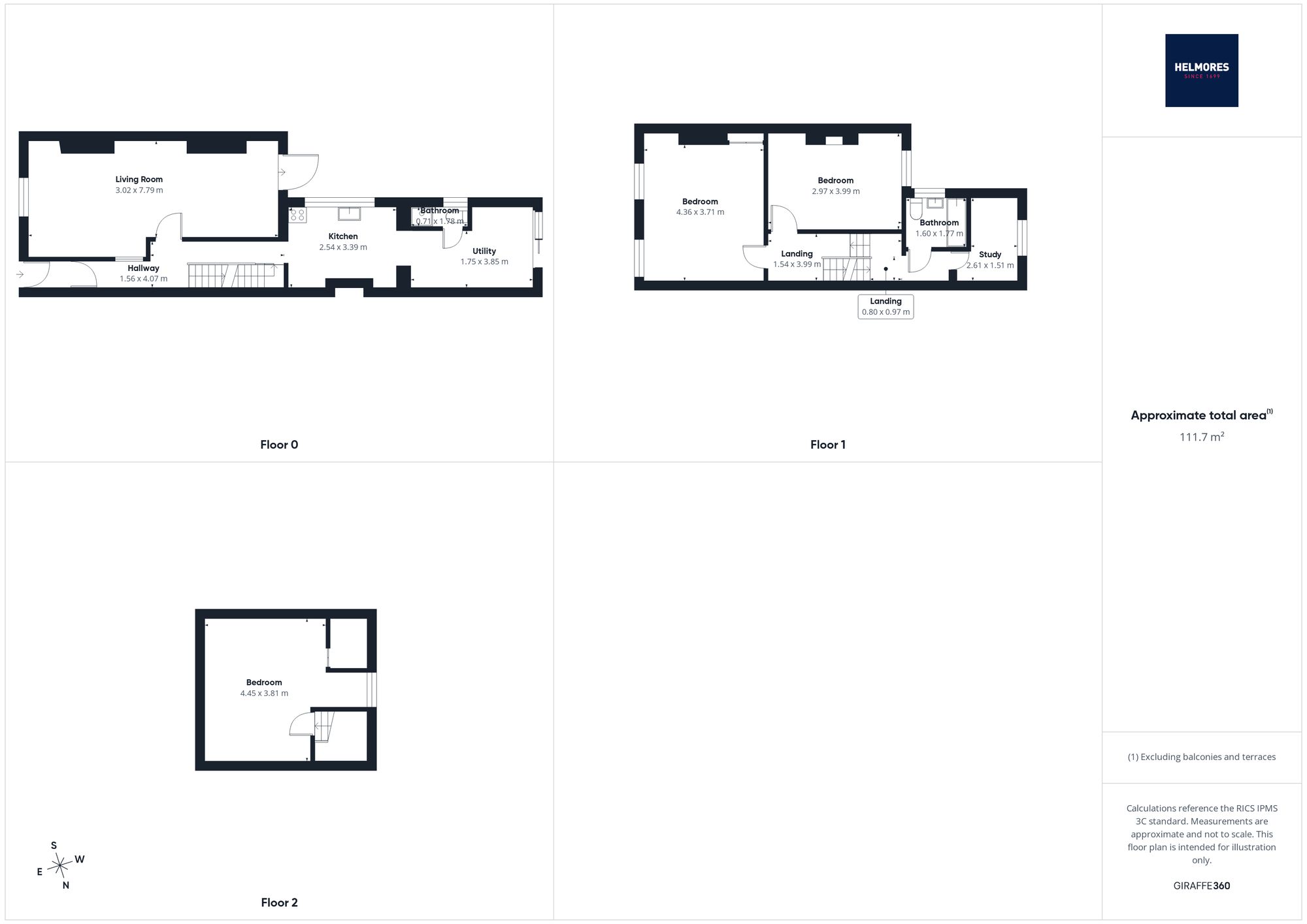 87 Regent Street, Exeter floorplan
