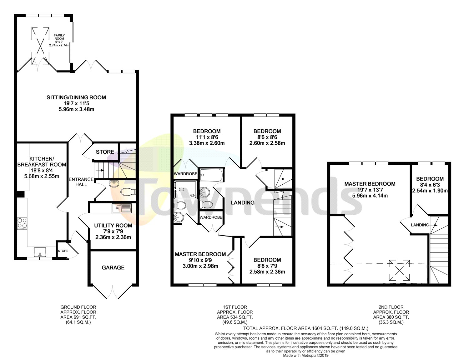 5 Bedrooms Terraced house for sale in Abbottsmede Close, Twickenham TW1