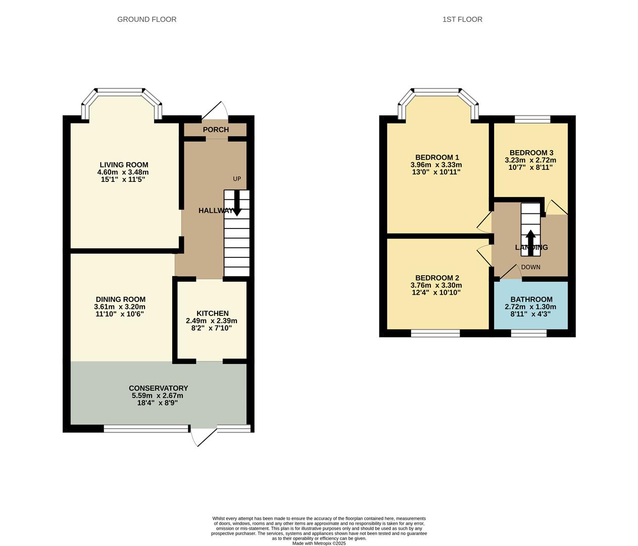 40, Buckingham Close, Enfield floorplan