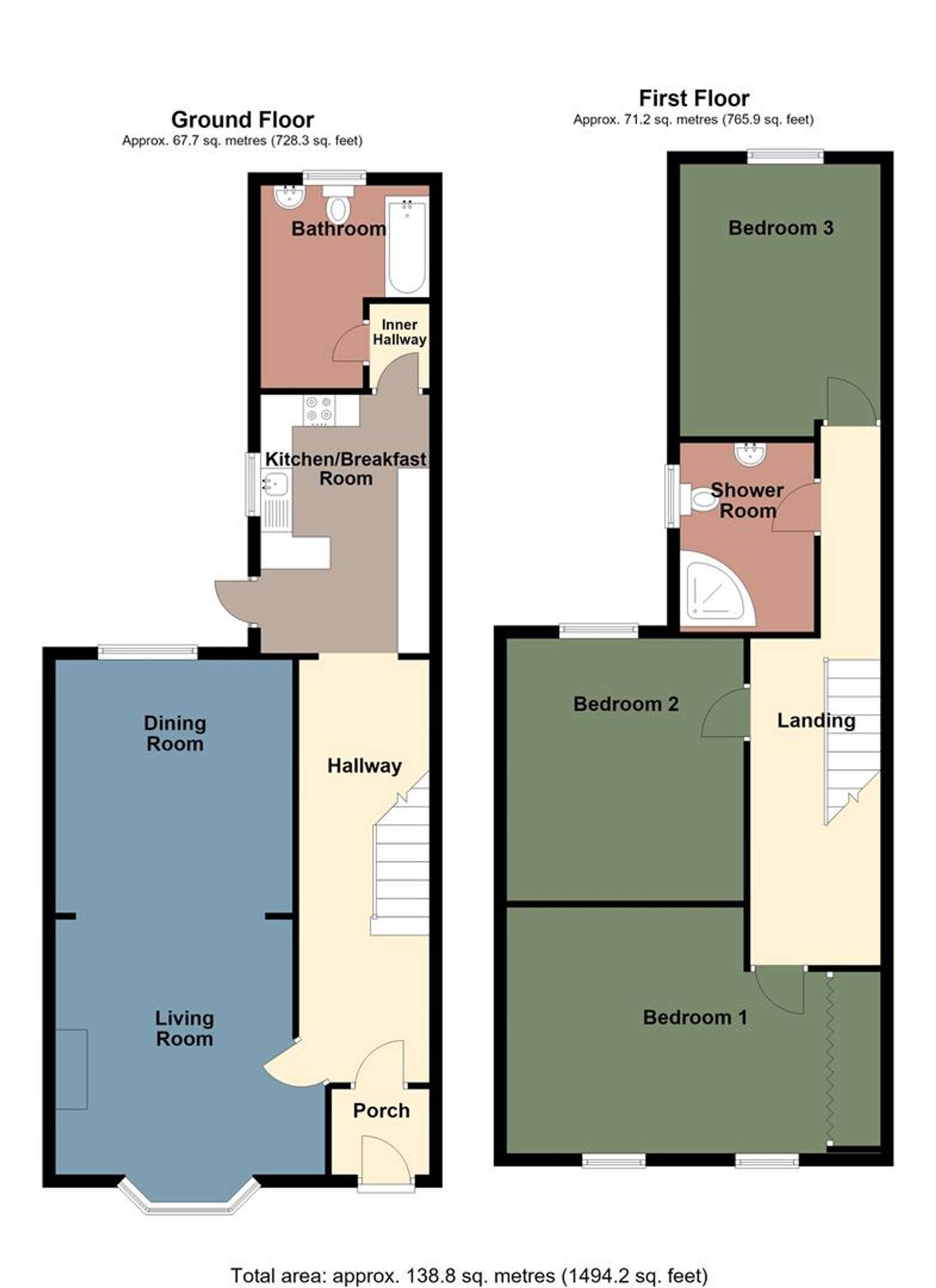 4, Westbourne Road, Neath floorplan