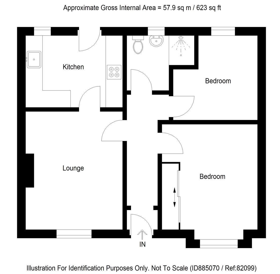 Harthill Road, Blackridge, Bathgate EH48, 2 bedroom end terrace house