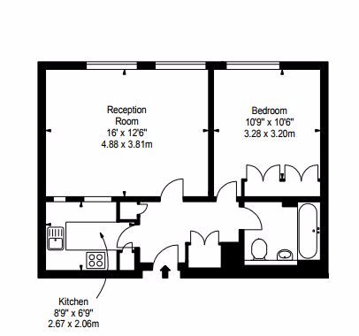 1 Bedrooms Flat to rent in Abbey Orchard Street, London SW1P