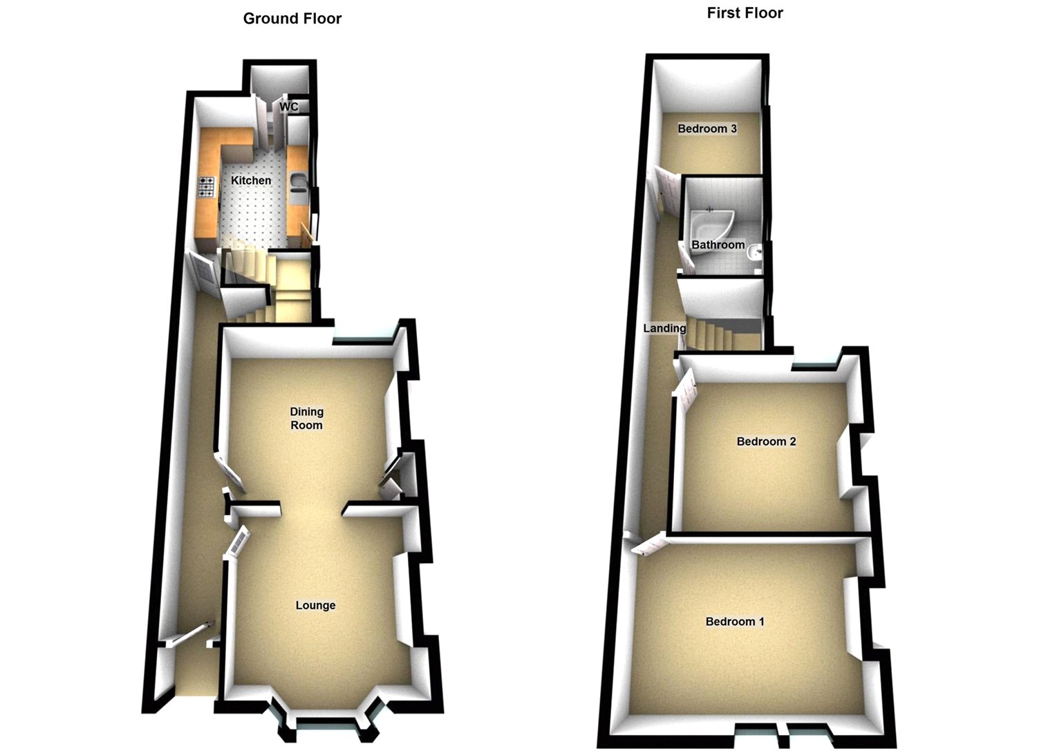 3 Bedrooms Terraced house to rent in Monks Road, Lincoln LN2