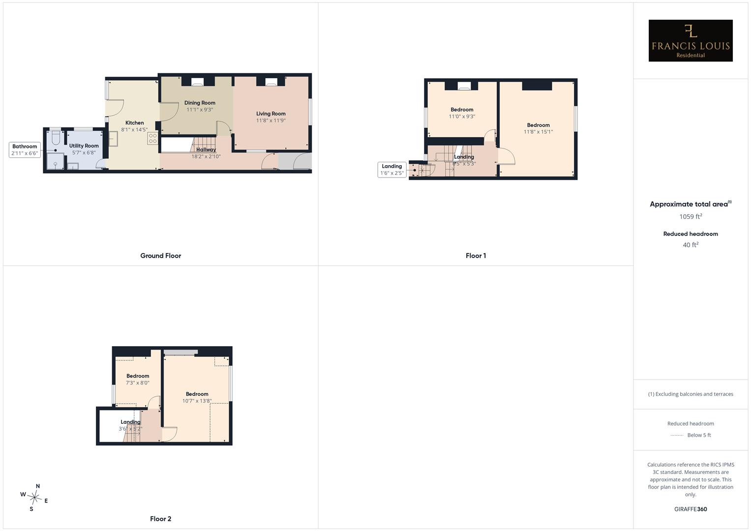 15, Shelton Place, North Street, Exeter floorplan