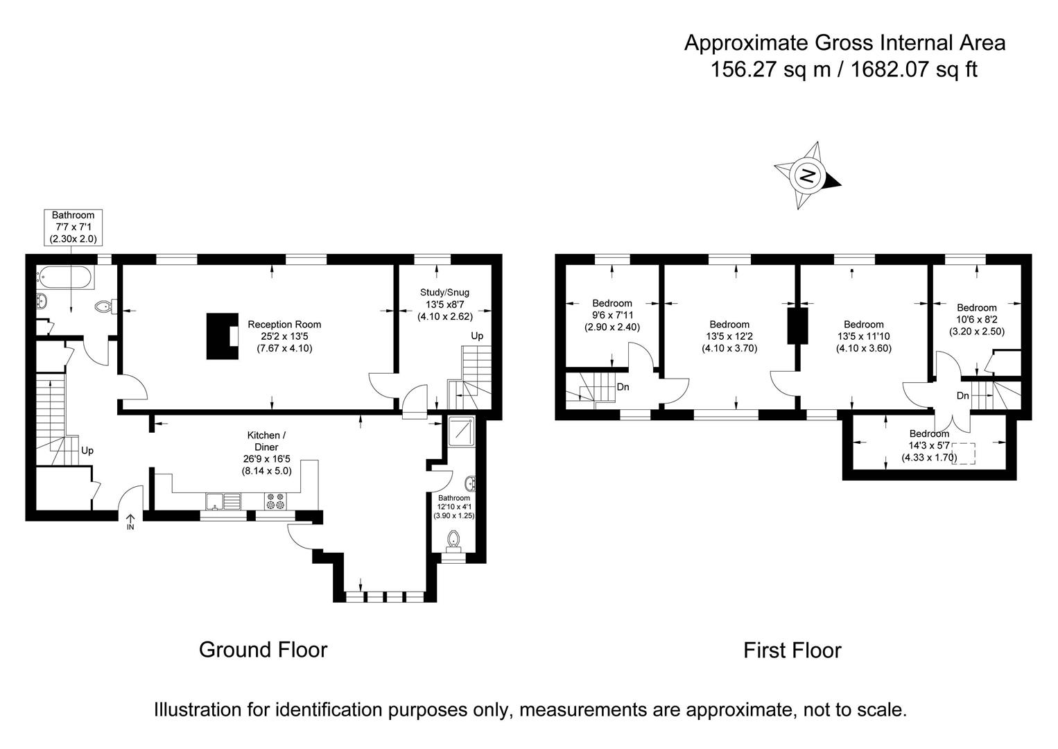 The Old Manse, Carmen Street, Great Chesterford floorplan