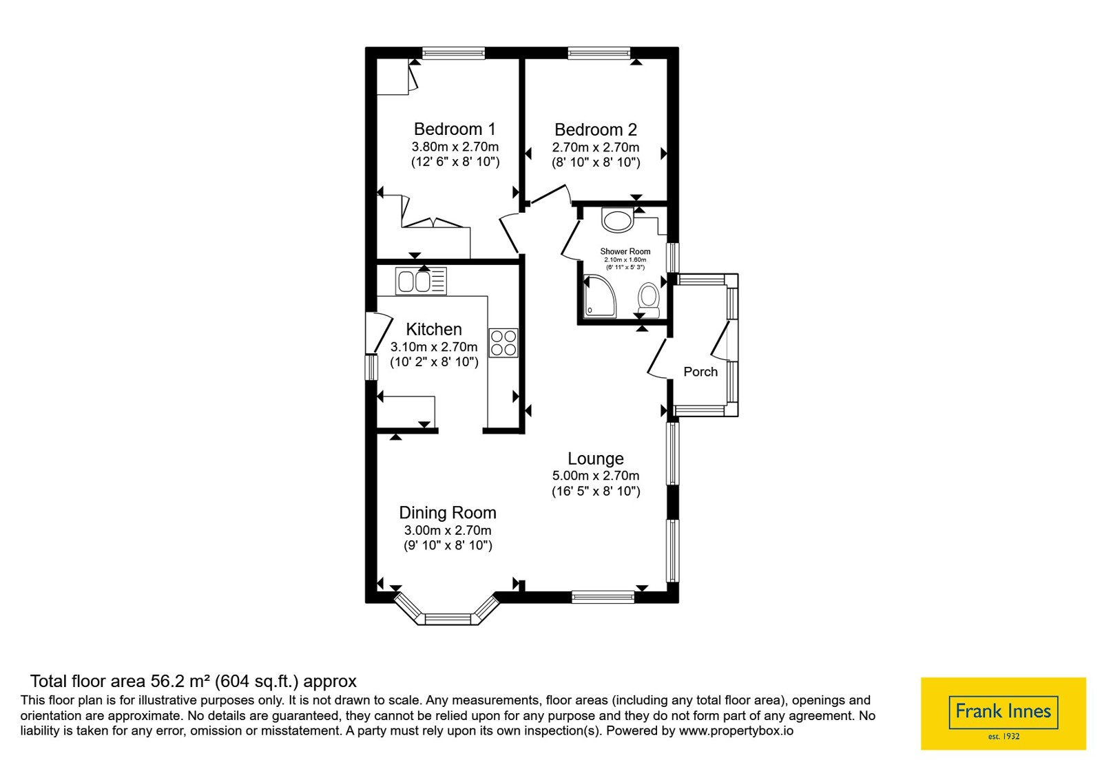 7A,, Brookfield Park, Old Tupton floorplan