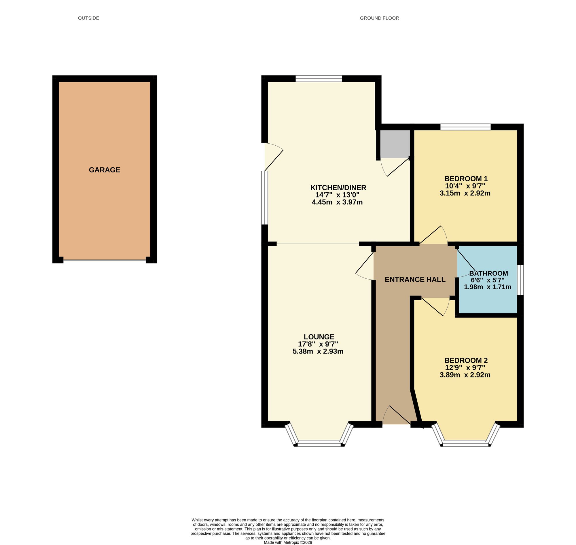 43 The Grove, Southampton floorplan