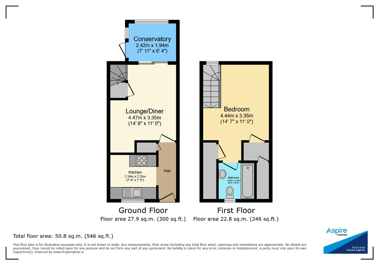 19, Admirals Drive, Wisbech floorplan