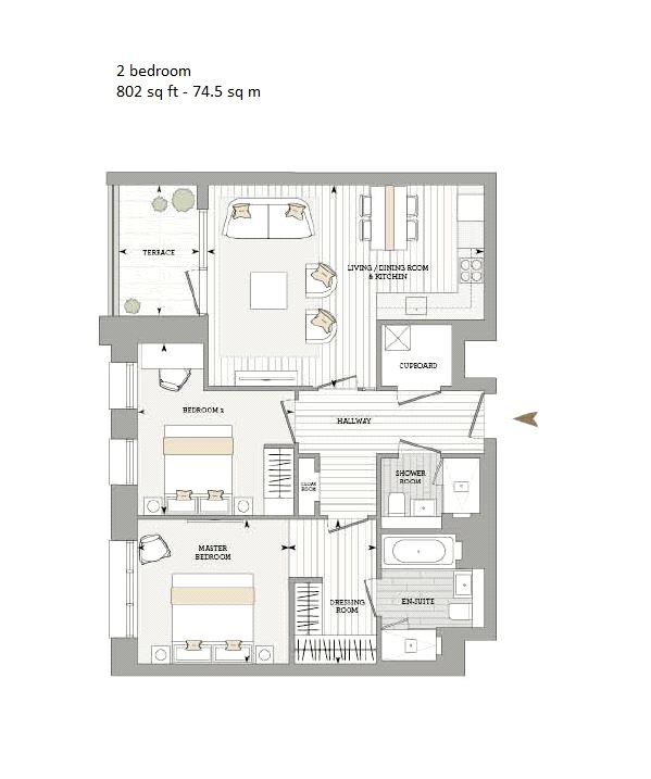 2 Bedrooms Flat to rent in The Landau, 72 Farm Lane, London SW6