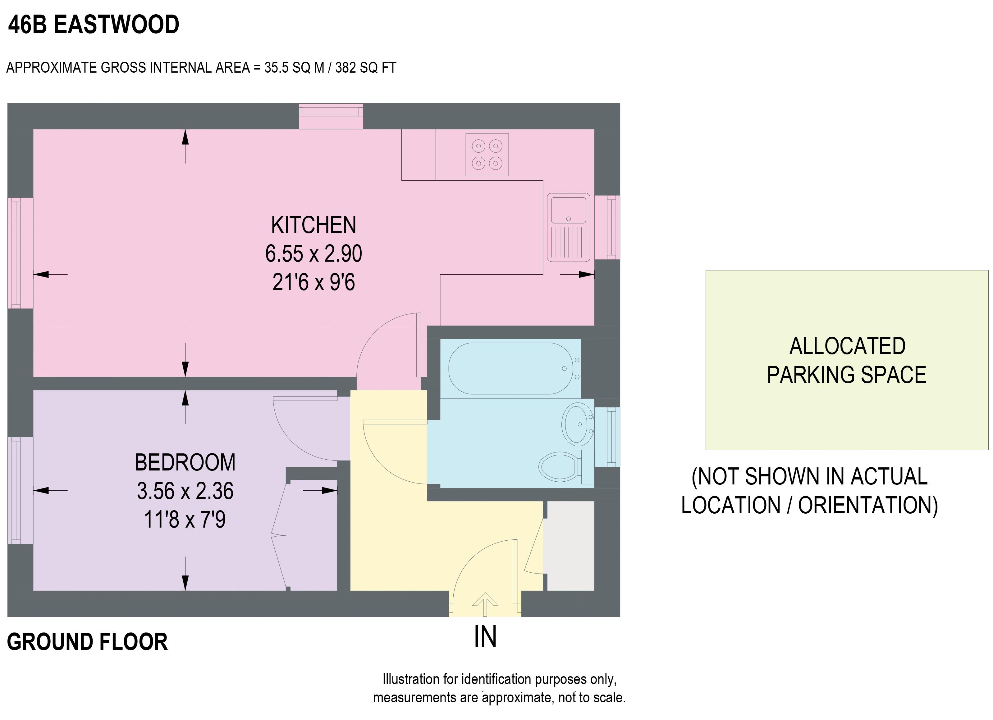 46b, Eastwood, Sheffield floorplan