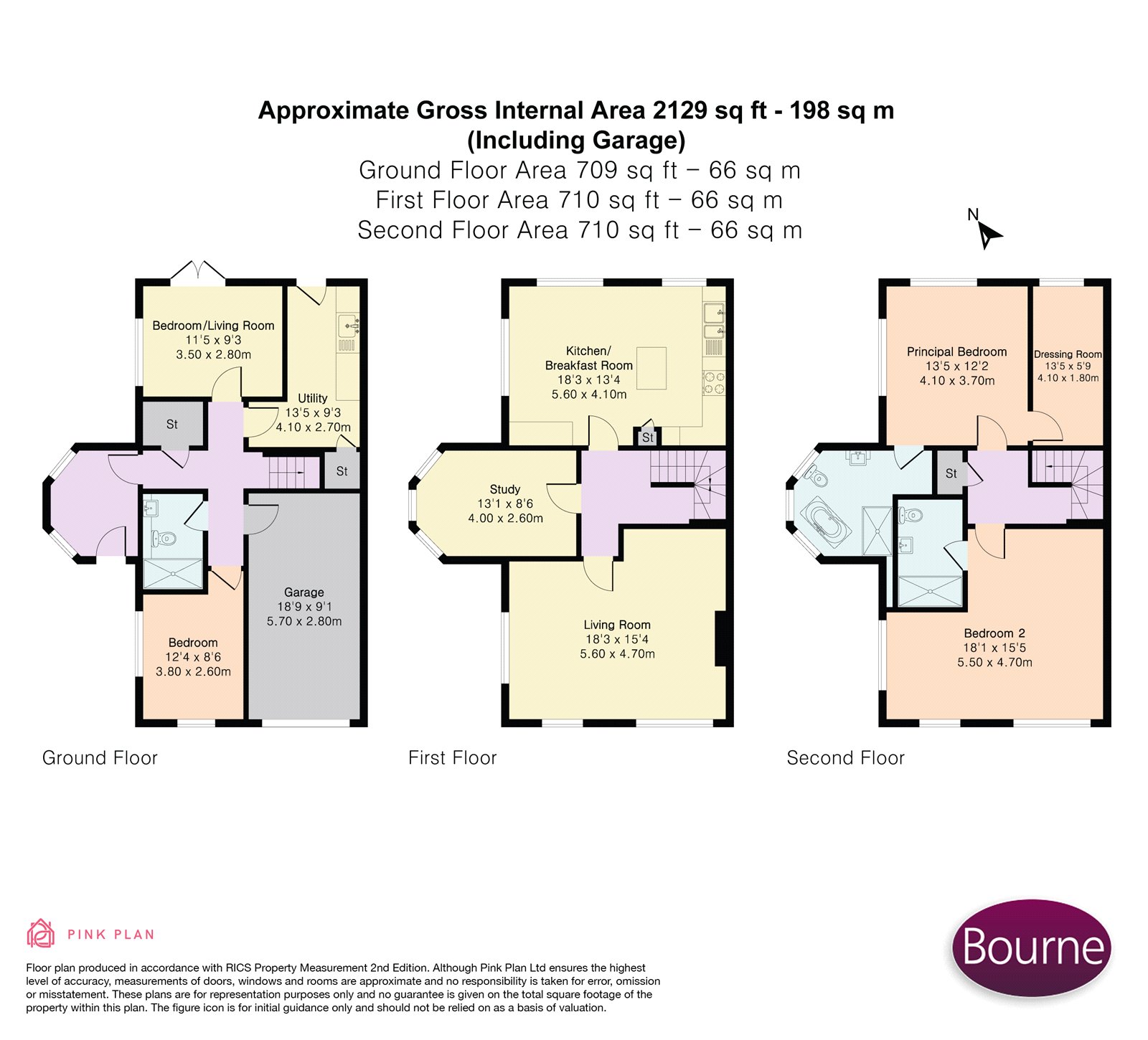 7, Silistria Close, Woking floorplan