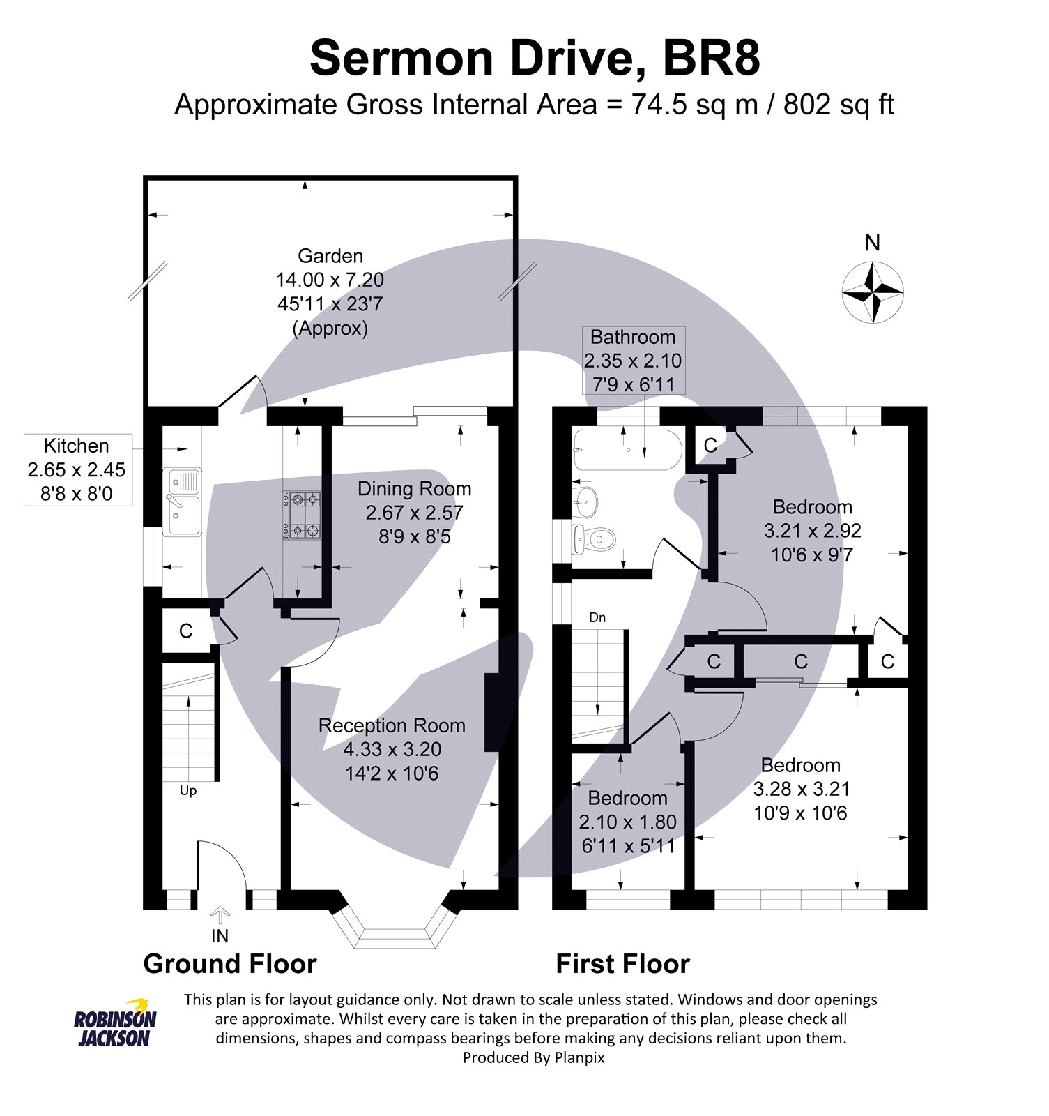 32, Sermon Drive, Kent floorplan
