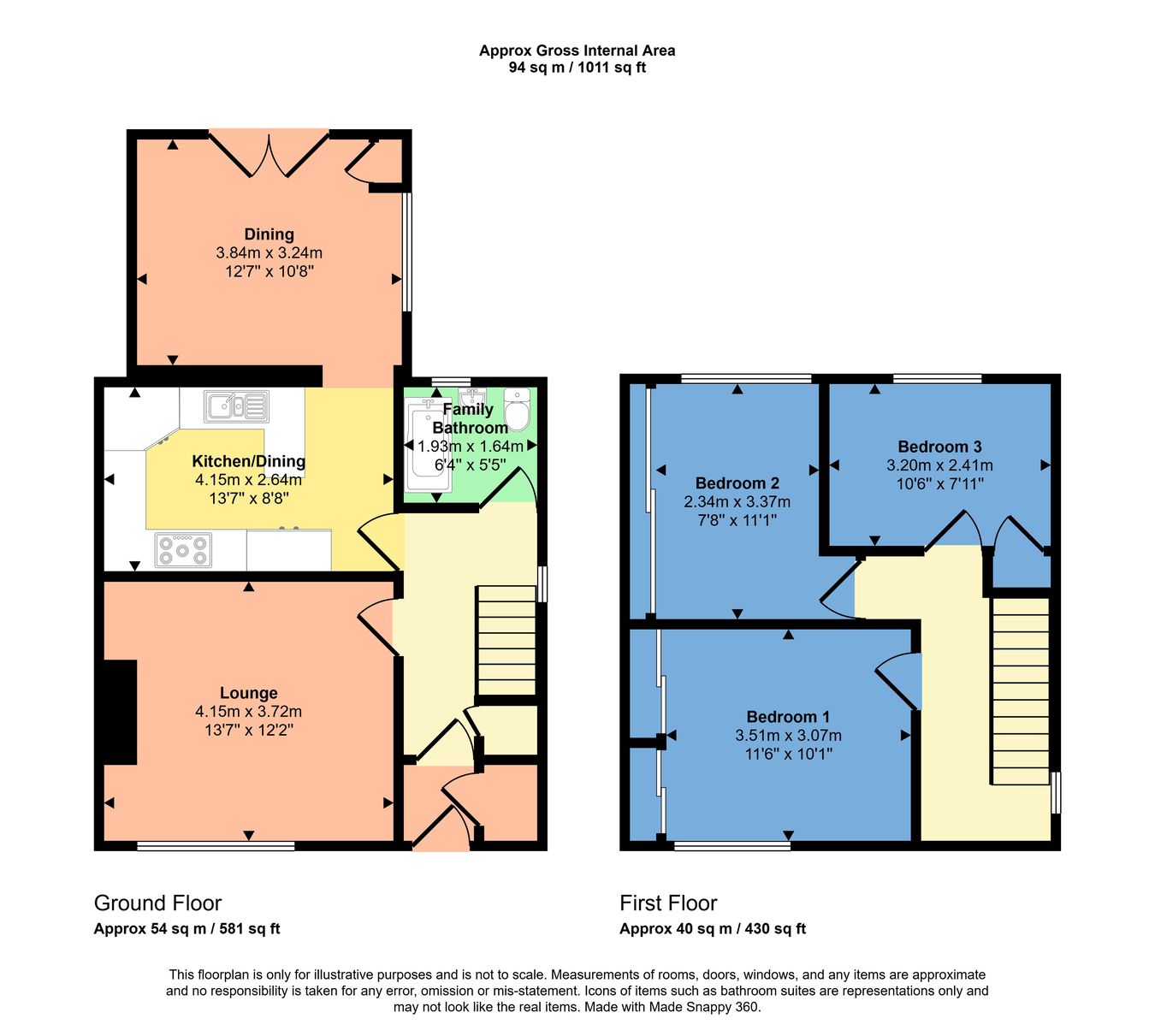34, Hollybank, Leven floorplan