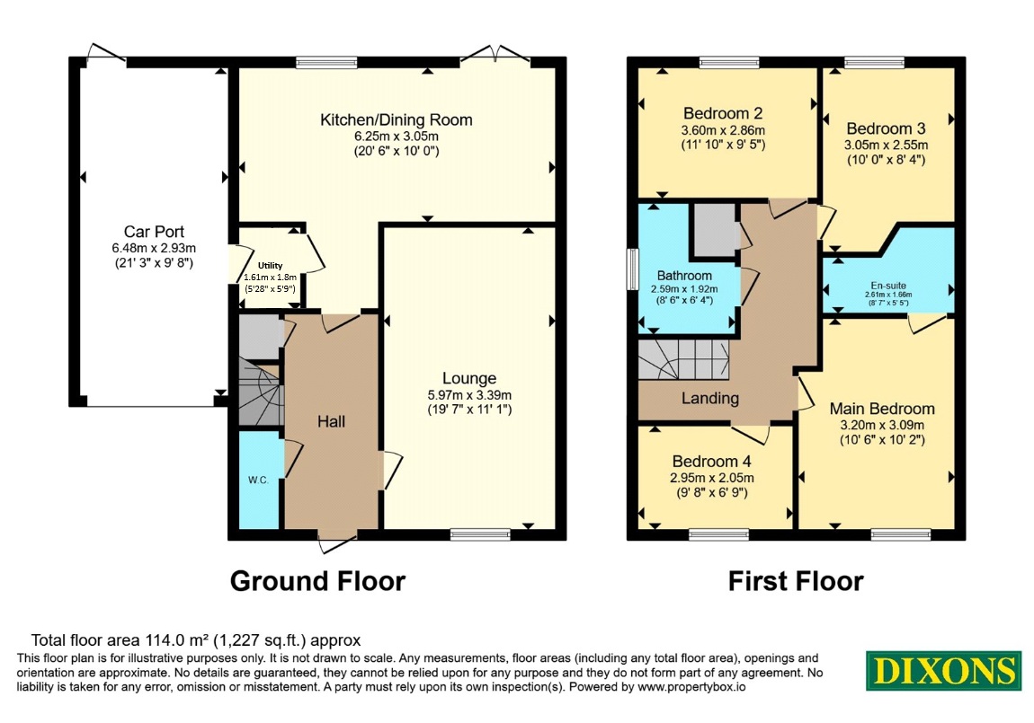 13, Primrose Park Road, West Midlands floorplan