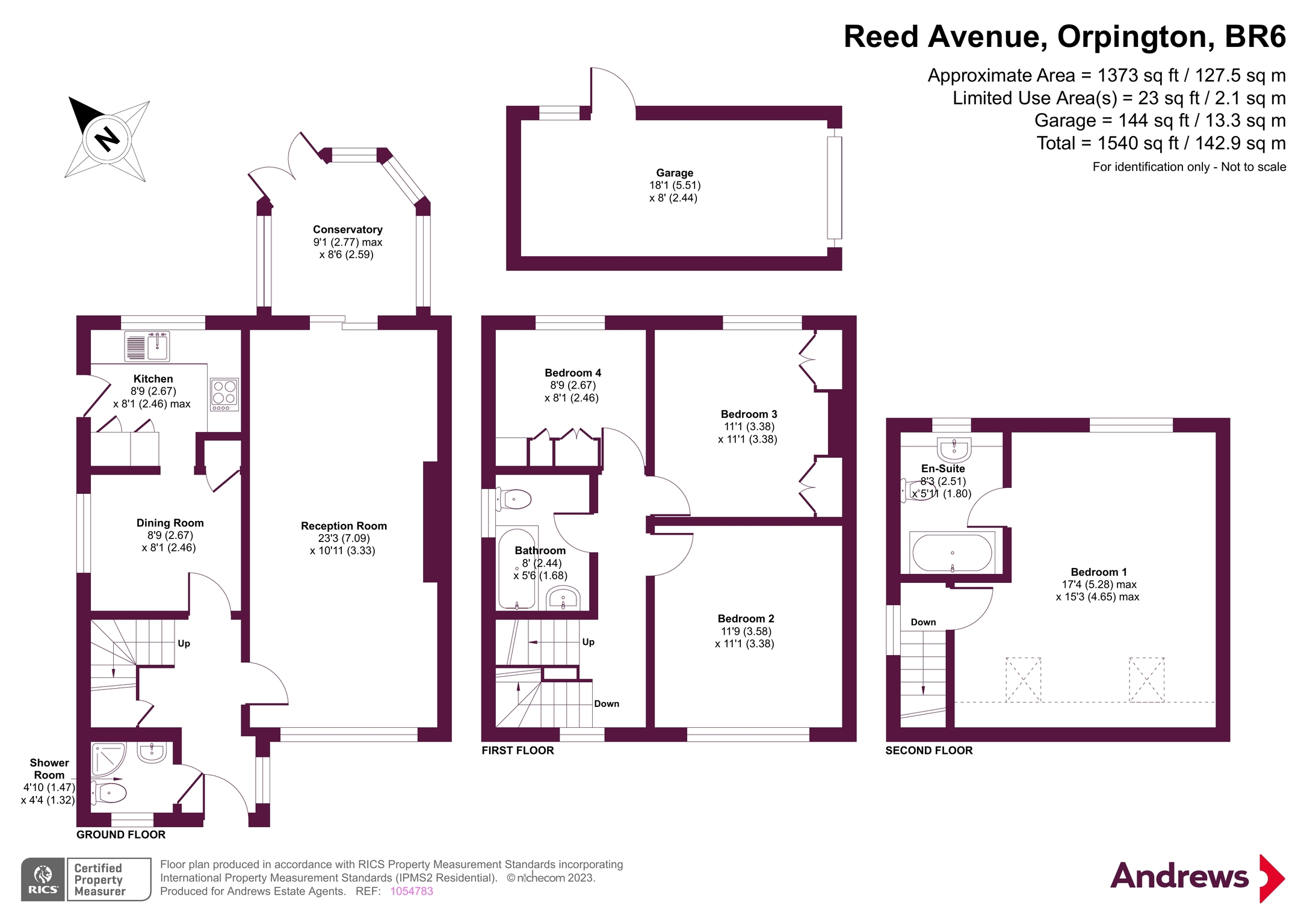 36, Reed Avenue, Orpington floorplan