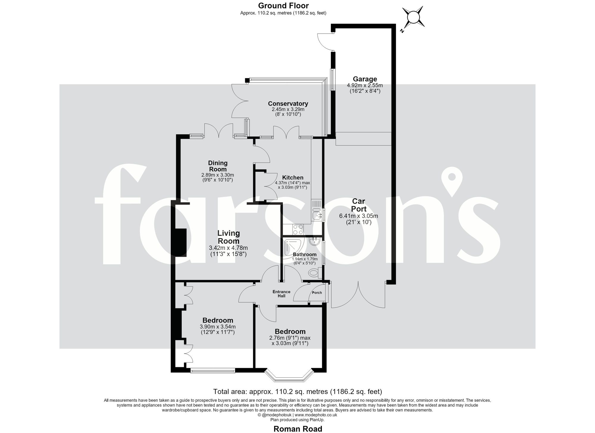 37 Roman Road, Ingatestone floorplan