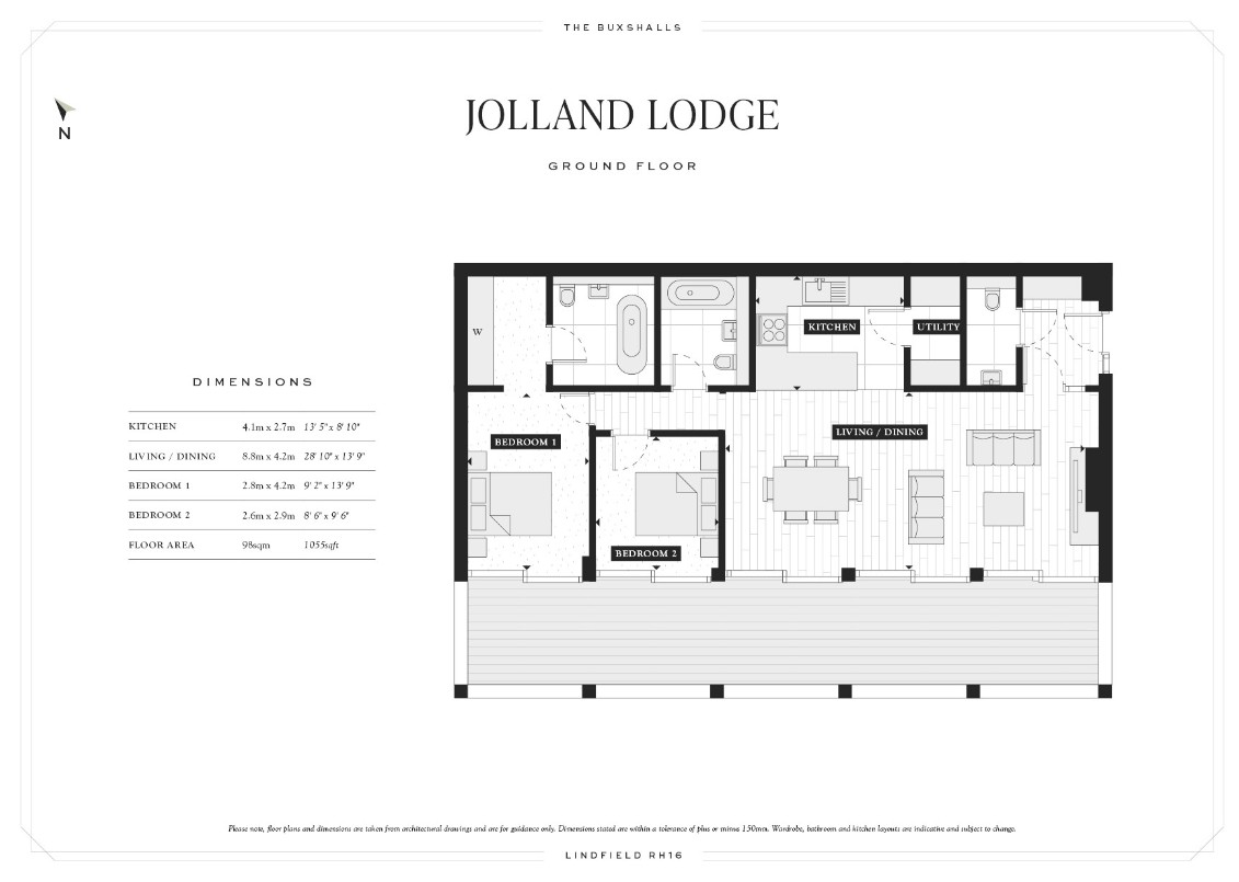 The Buxshalls Estate,, Jolland Lodge, Lindfield floorplan