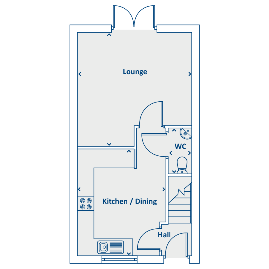 Plot 137, Off Beacon Lane, Cramlington floorplan