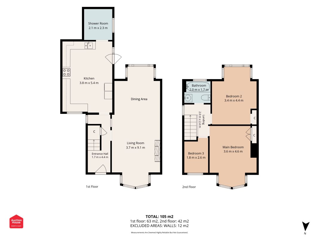 44 St. Pauls Road Thornaby, Stockton-On-Tees floorplan