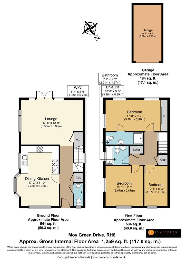 38, Moy Green Drive, Horley floorplan