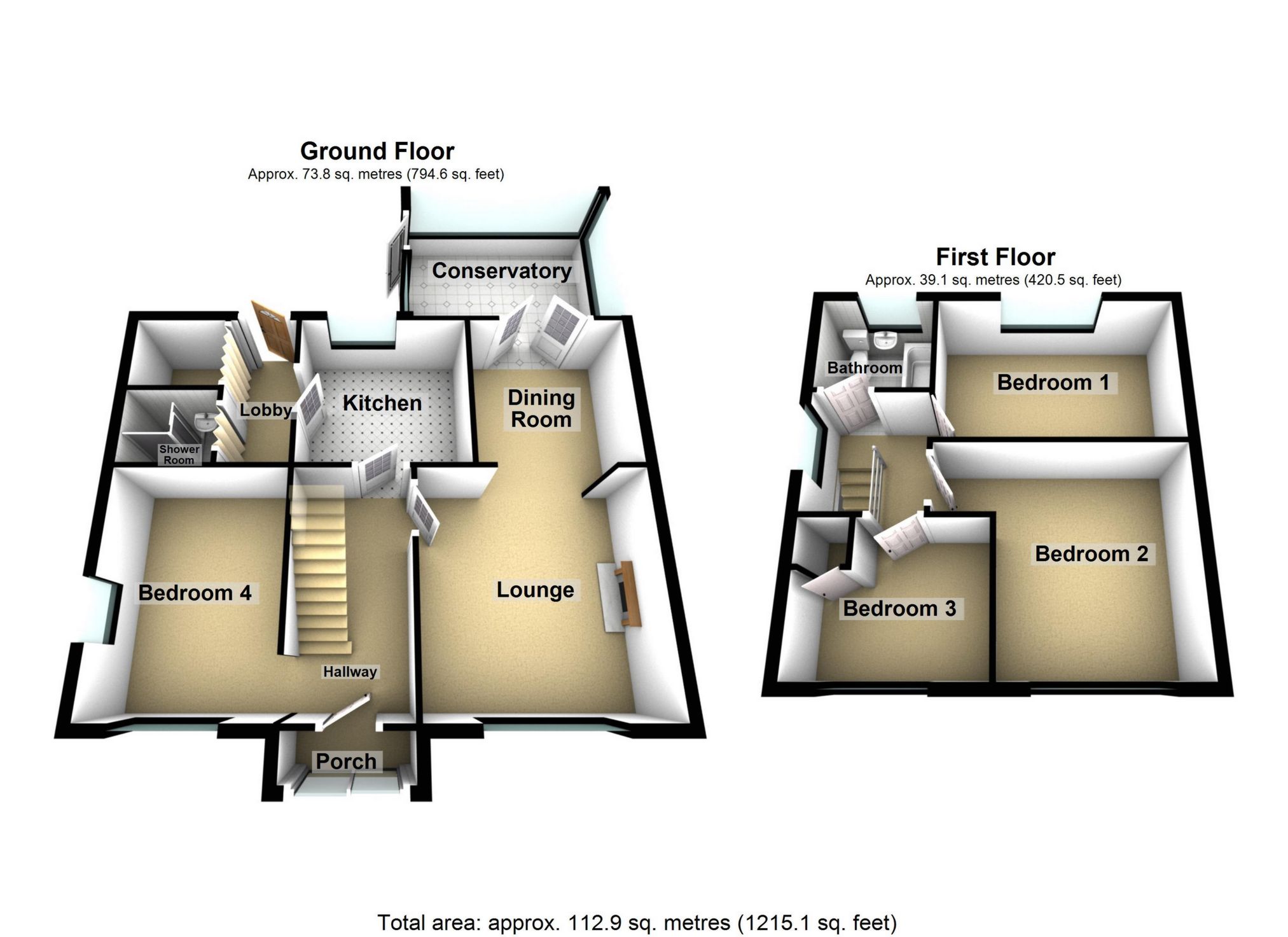 12, Stanley Way, Orpington floorplan