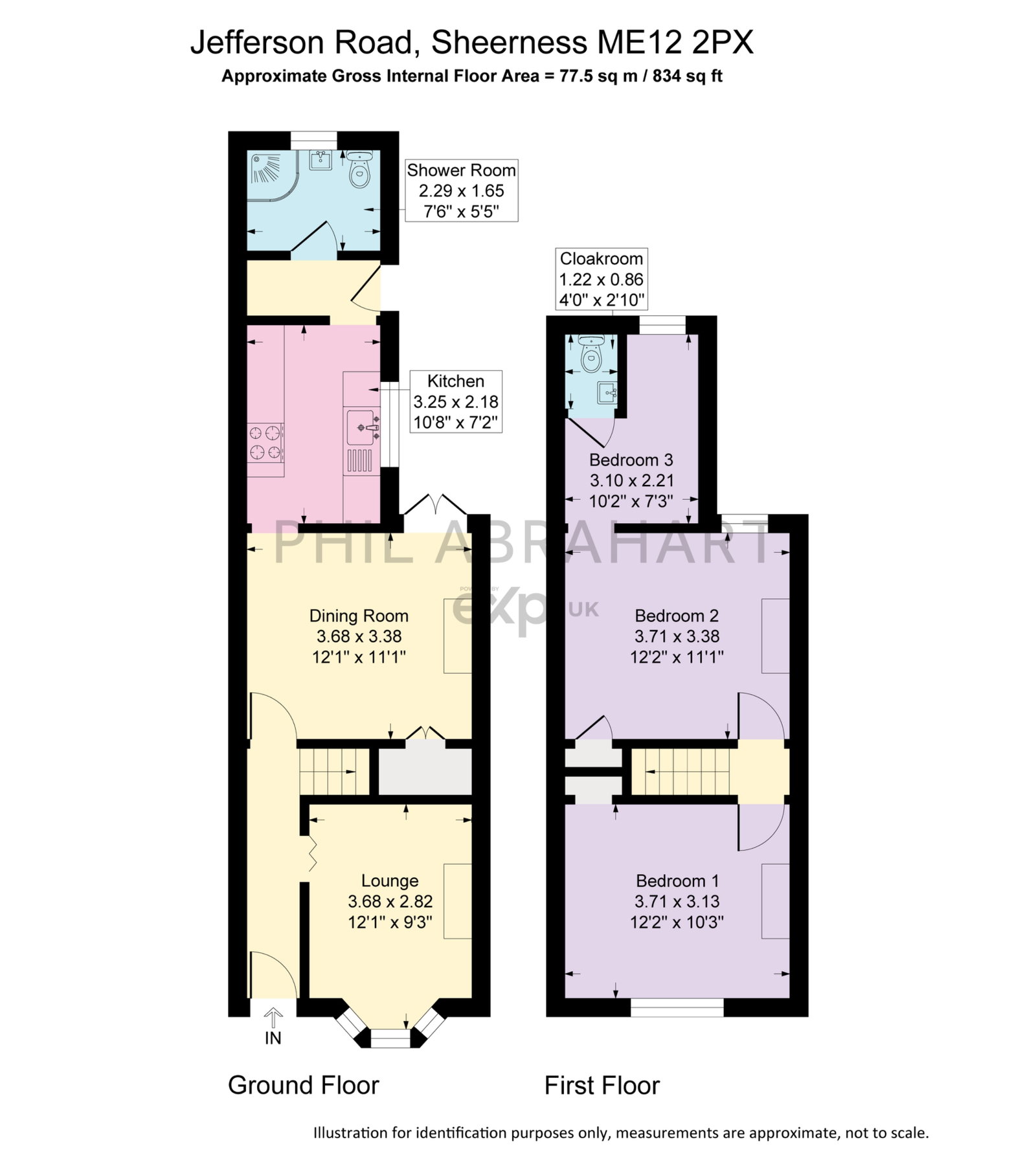 79, Jefferson Road, Sheerness floorplan