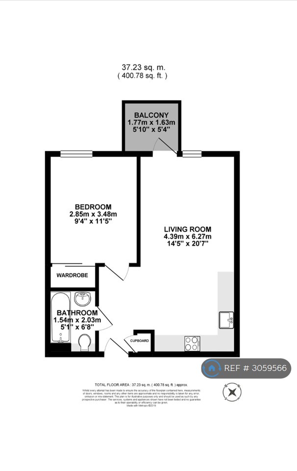 Bath House, Arboretum Place, Barking floorplan
