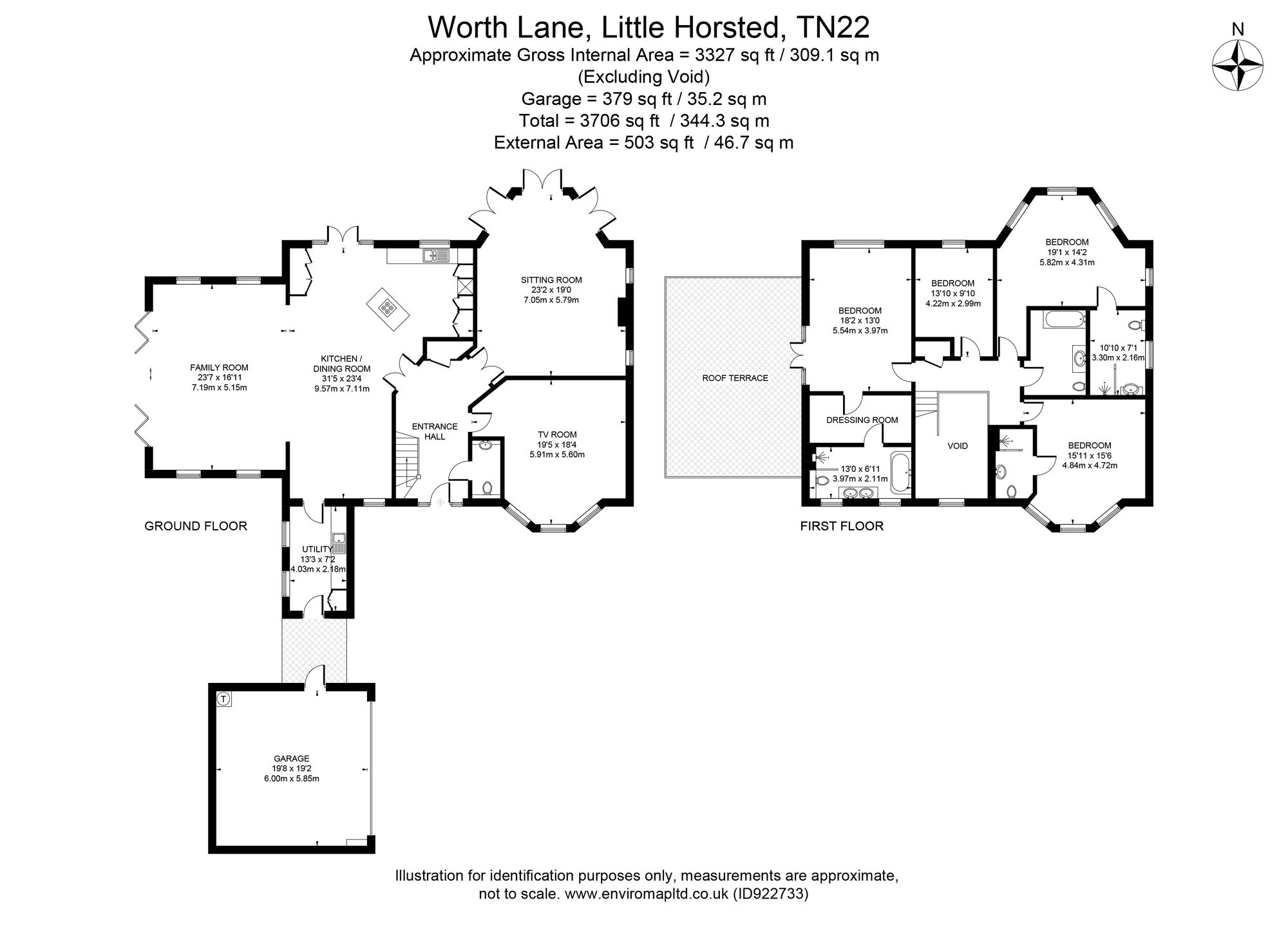 4 Oakview Place, East Sussex floorplan