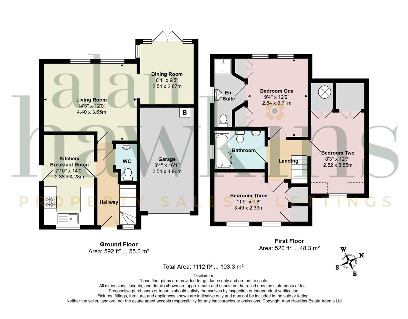 1, Carrington Gardens, Royal Wootton Bassett floorplan