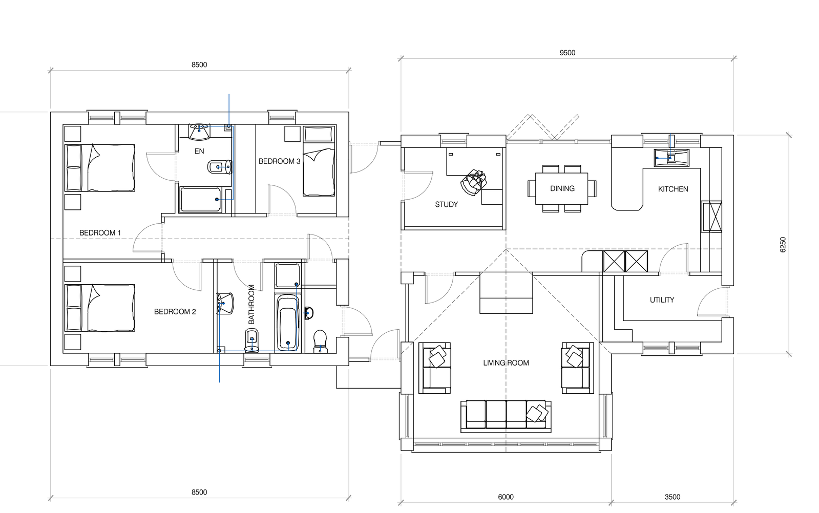 Plot 1 Land Adjoining Oakleigh, Cockermouth floorplan
