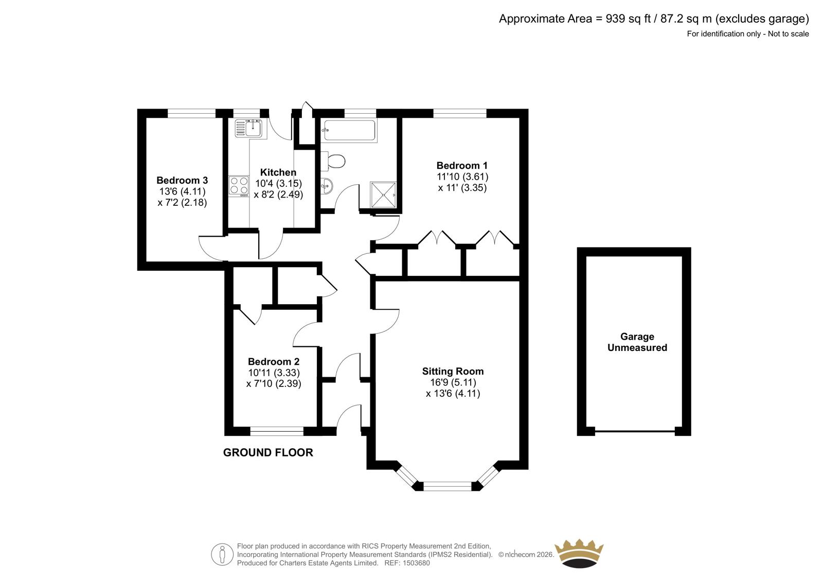 1, Cranbrook Court, Hampshire floorplan