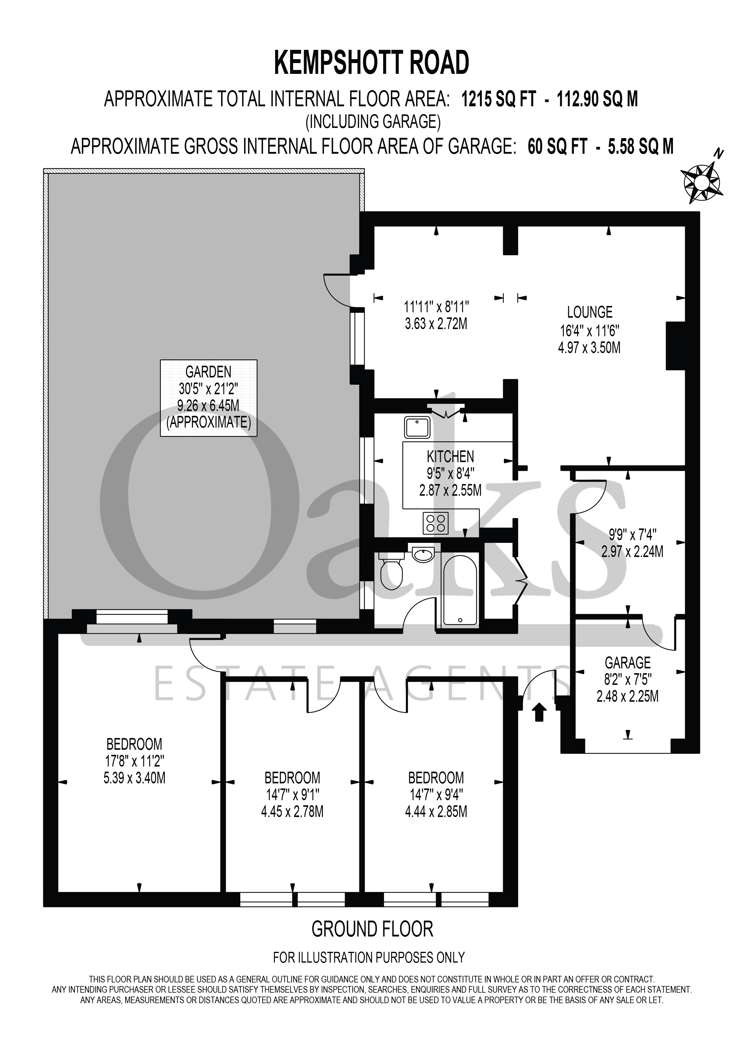 Kempshott Road, Streatham floorplan