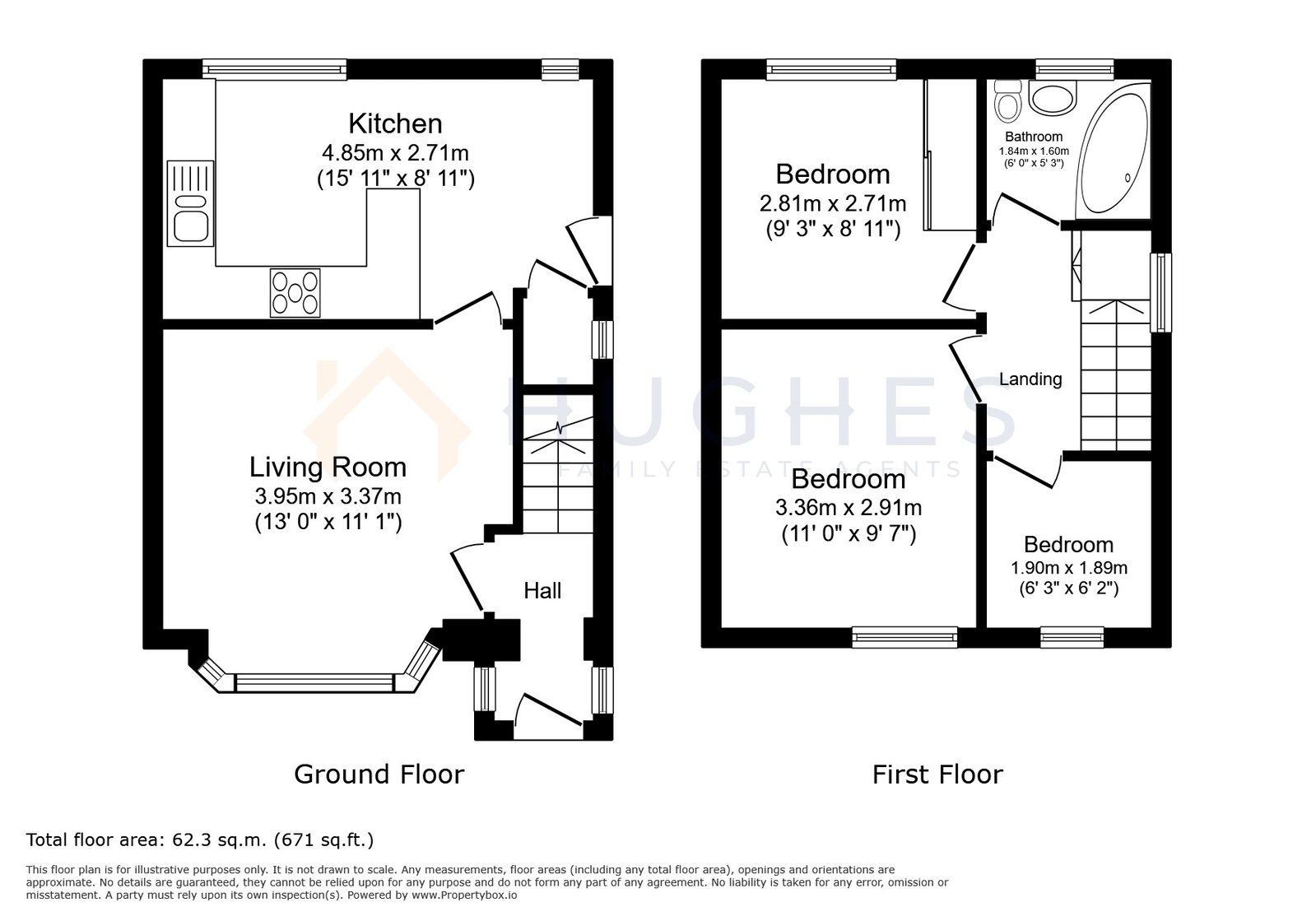 87, Skelwith Road, Sheffield floorplan