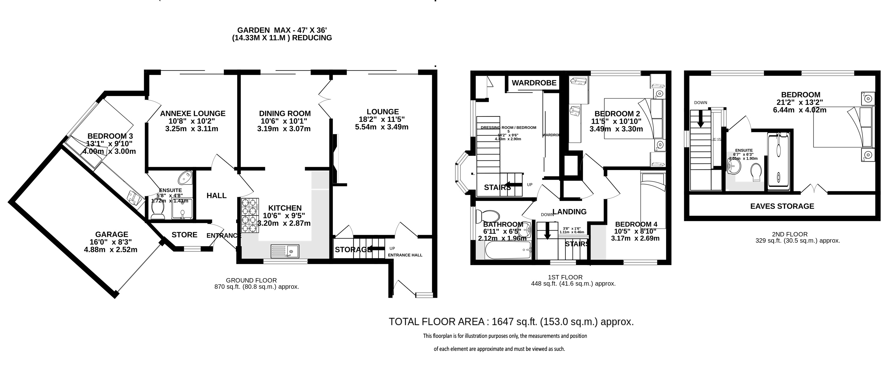 14, Fulmore Close, Harpenden floorplan