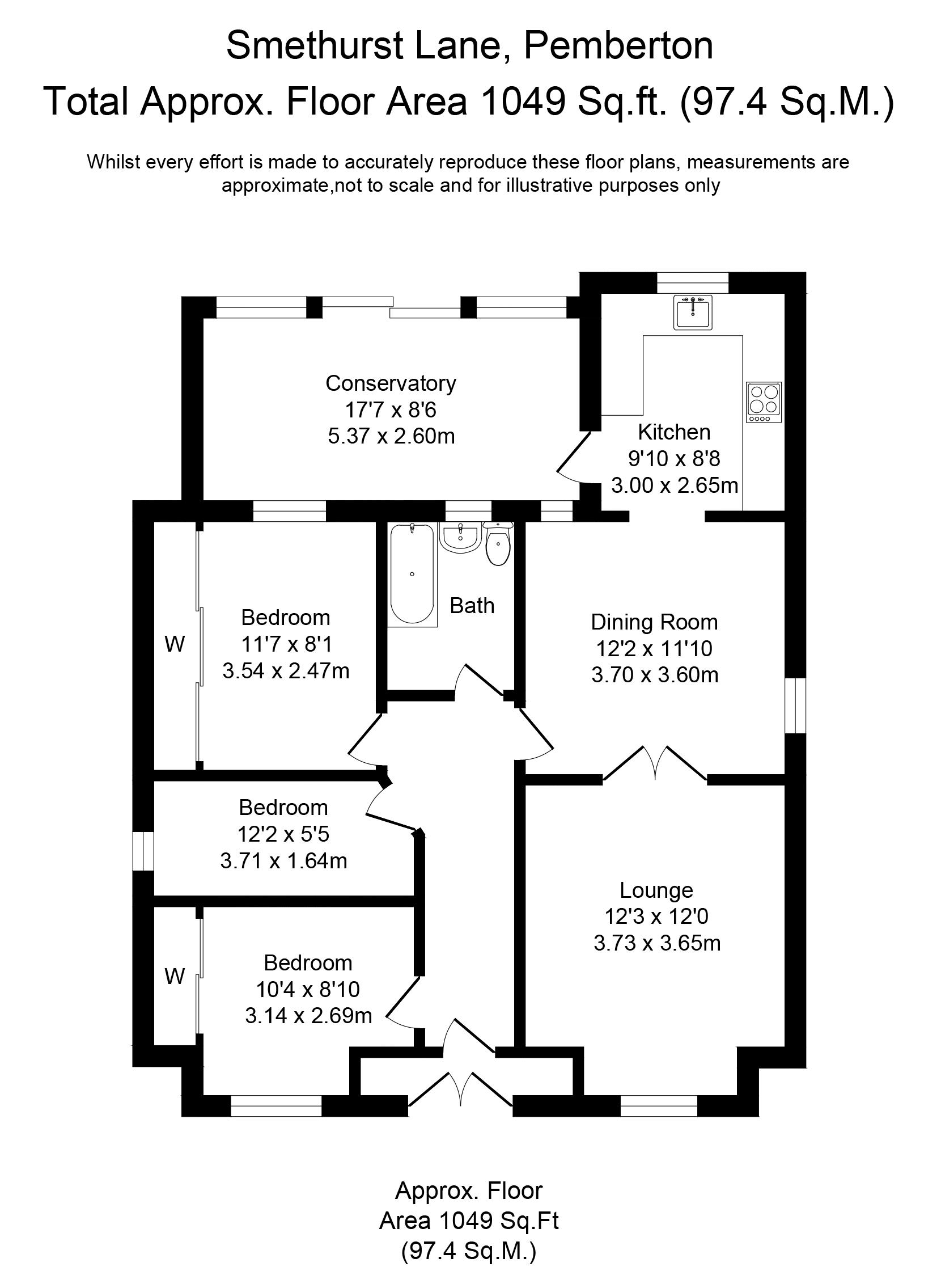 3 bed bungalow for sale in Smethurst Lane, Pemberton, Wigan WN5 Zoopla