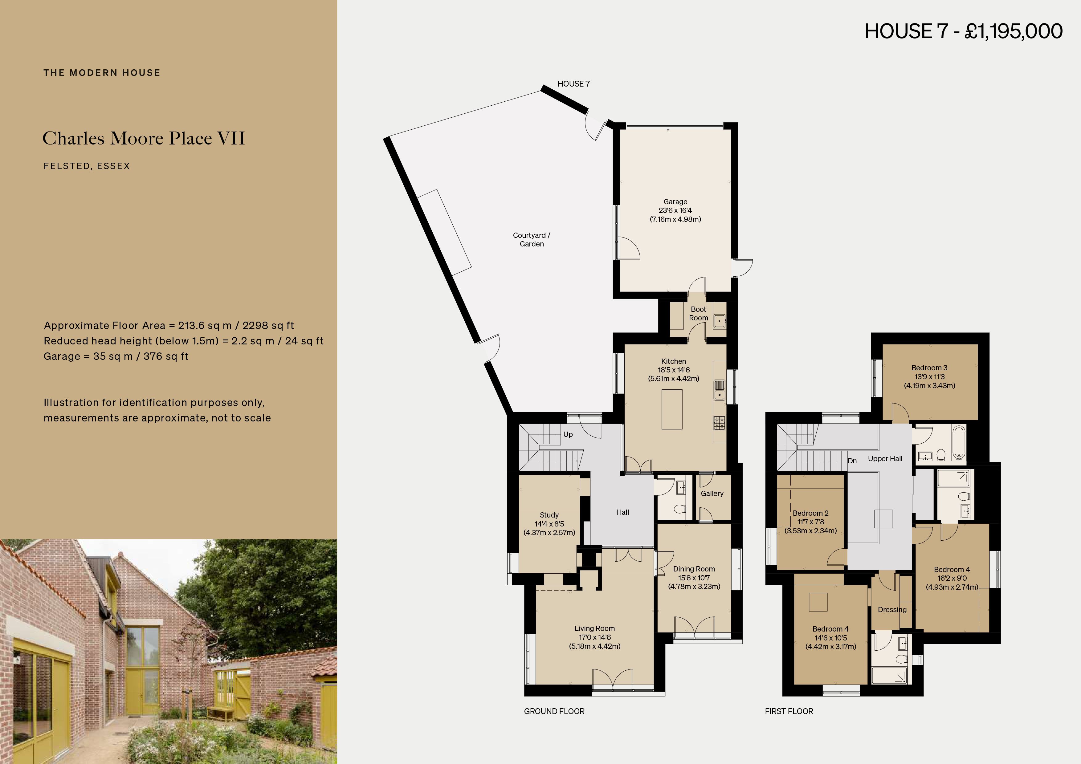 1 Charles Moore Place, Station Road, Felsted floorplan