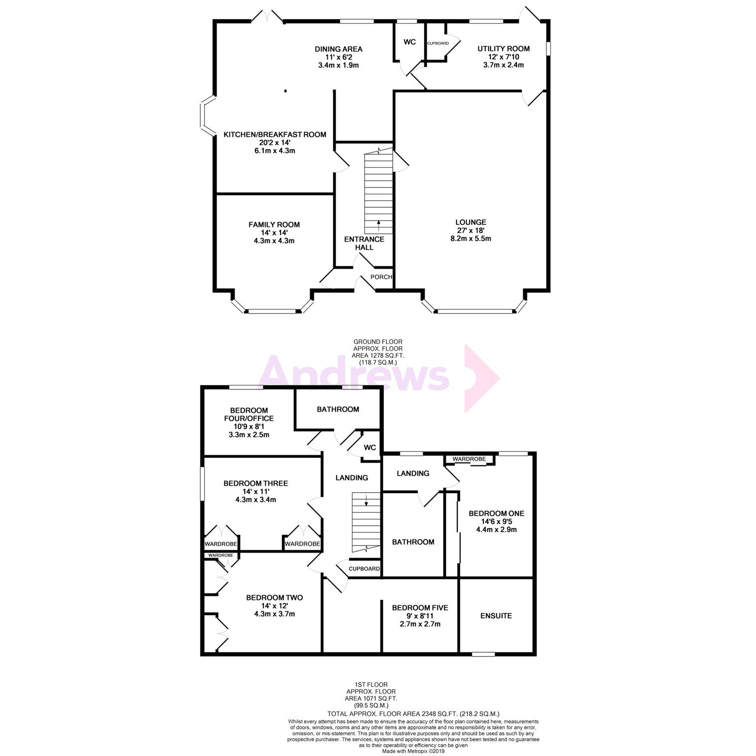 5 Bedrooms Detached house for sale in Careys Copse, Chapel Road, Smallfield, Horley RH6