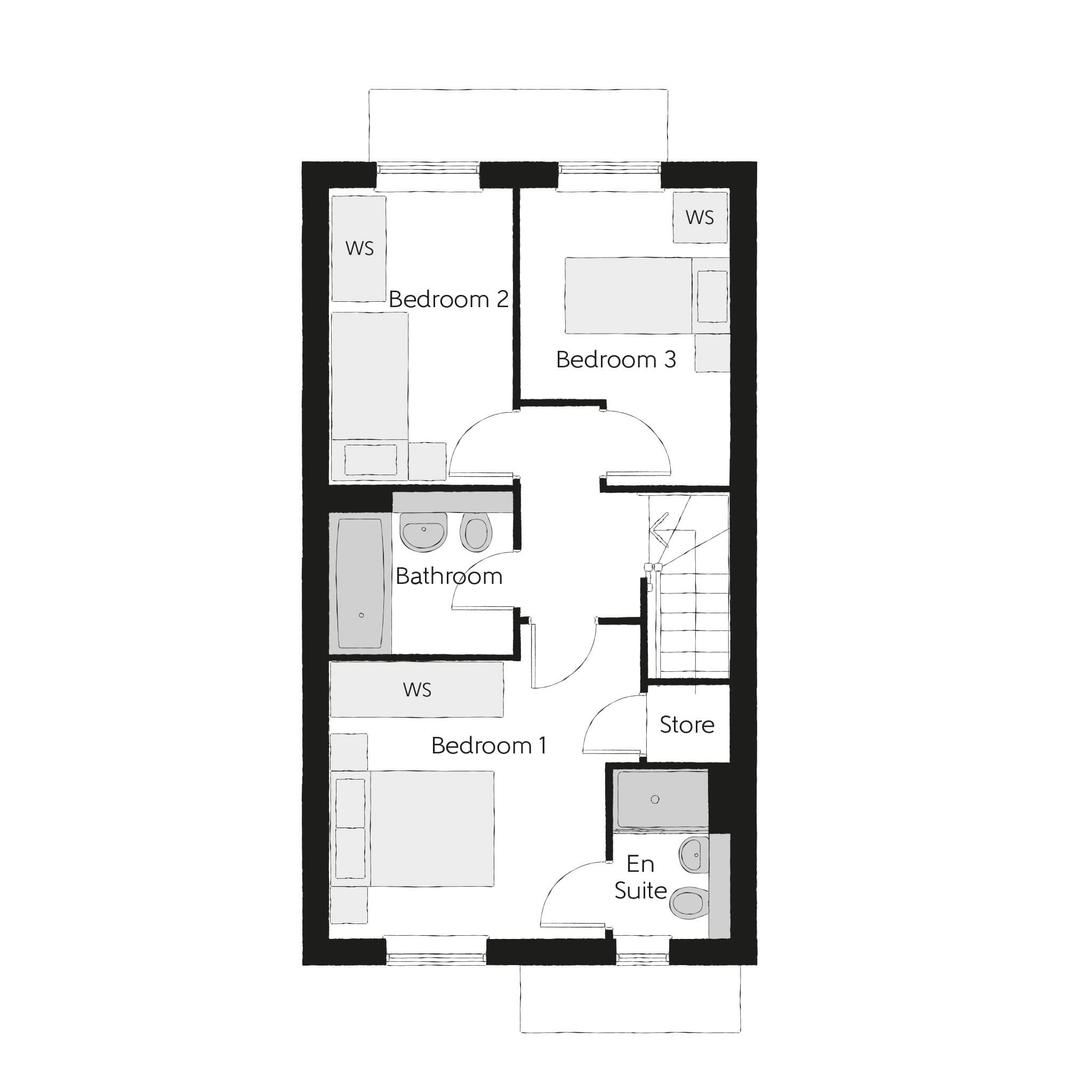 20000, 40 Redding Road, Leighton Buzzard floorplan