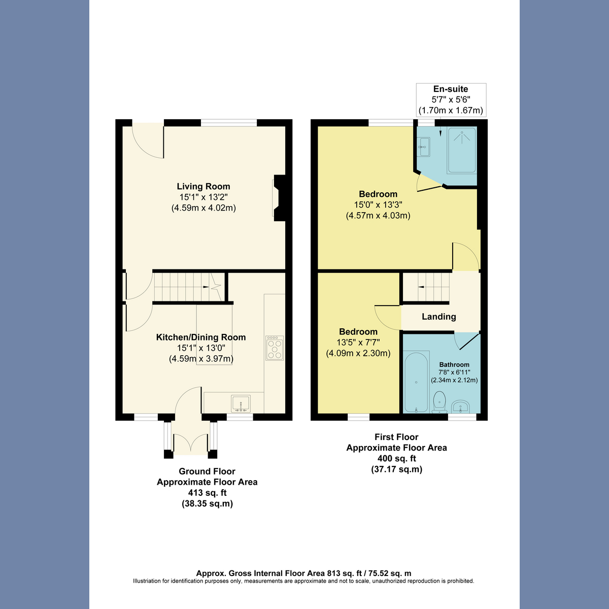17, Gladstone Road, Leeds floorplan