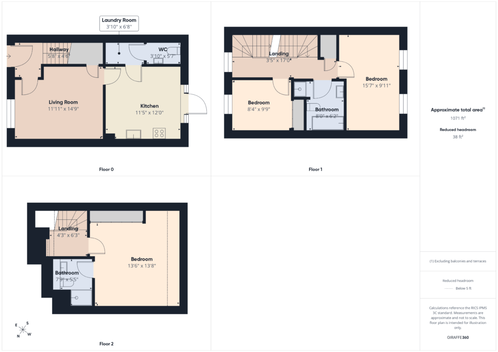 118, Greenwell Wynd, Edinburgh floorplan