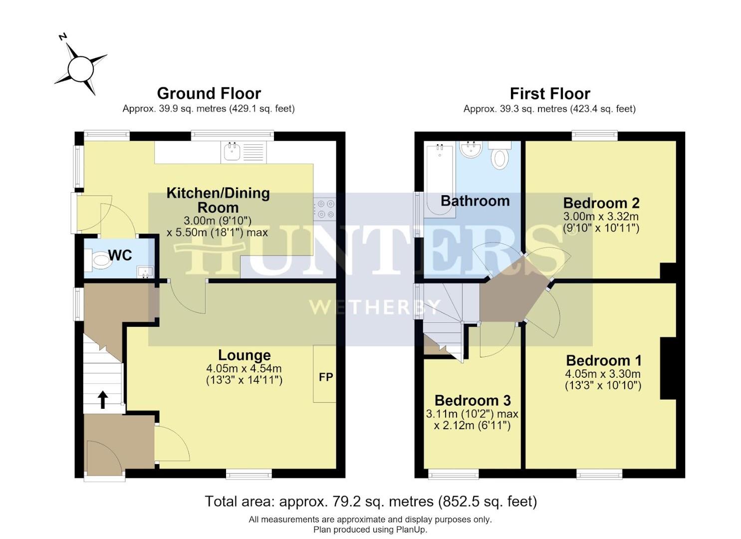 16, Northfield Place, Wetherby floorplan