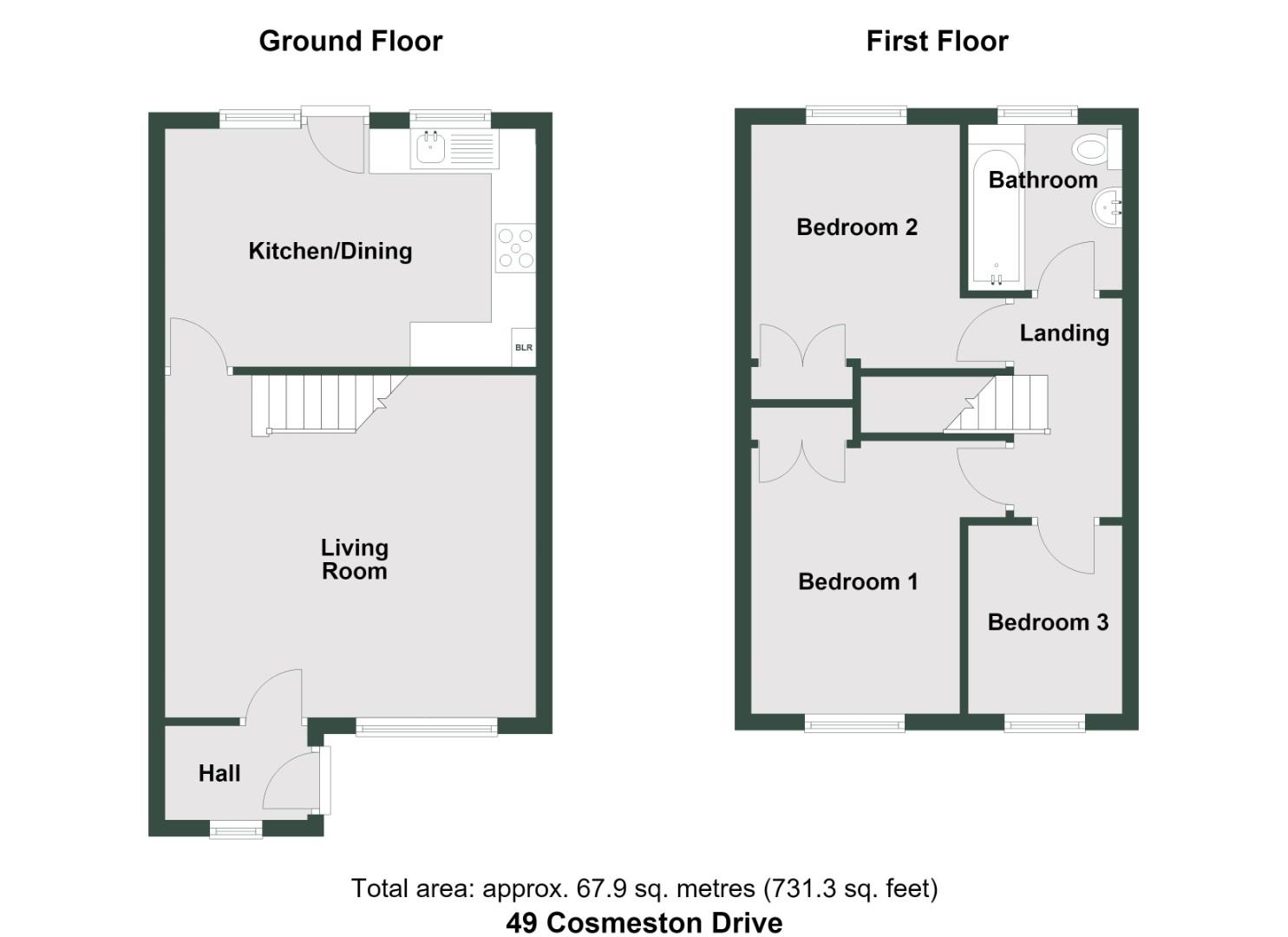 49, Cosmeston Drive, Penarth floorplan